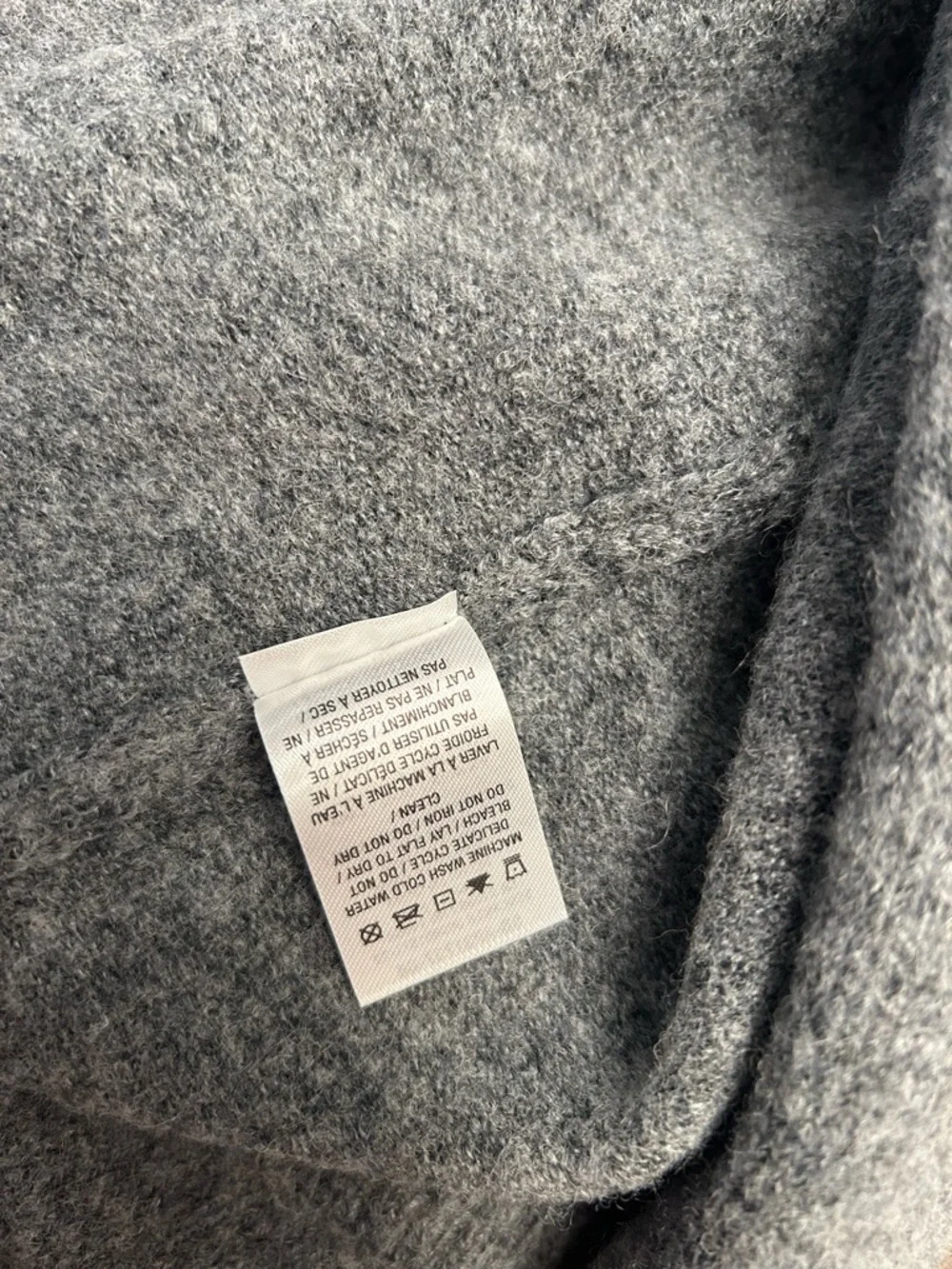 Ardene Gray Button-Up Crewneck Cardigan - Picture 7 of 7